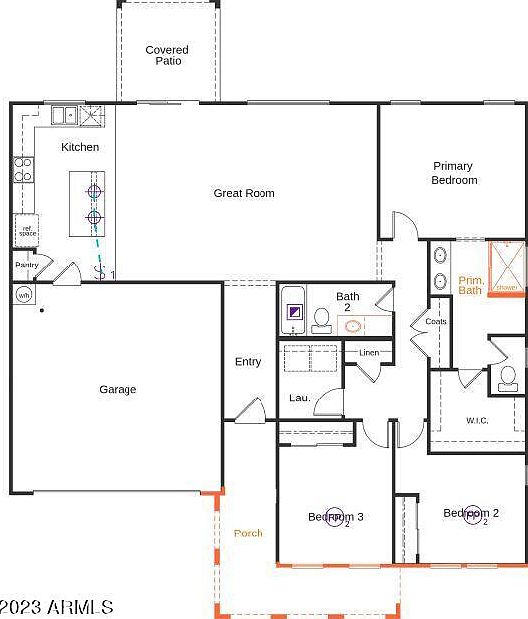 2nd image of 2763 N MULBERRY Place