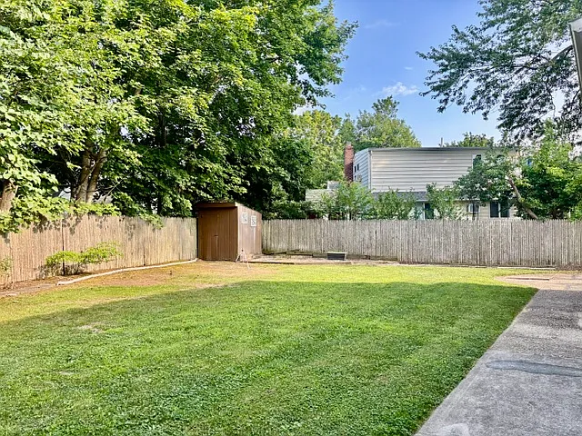 Fenced Yard