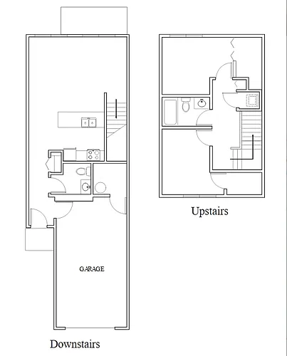Floor plan 2 bedroom Affordable