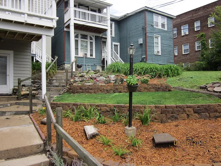 rear yard just landscaped