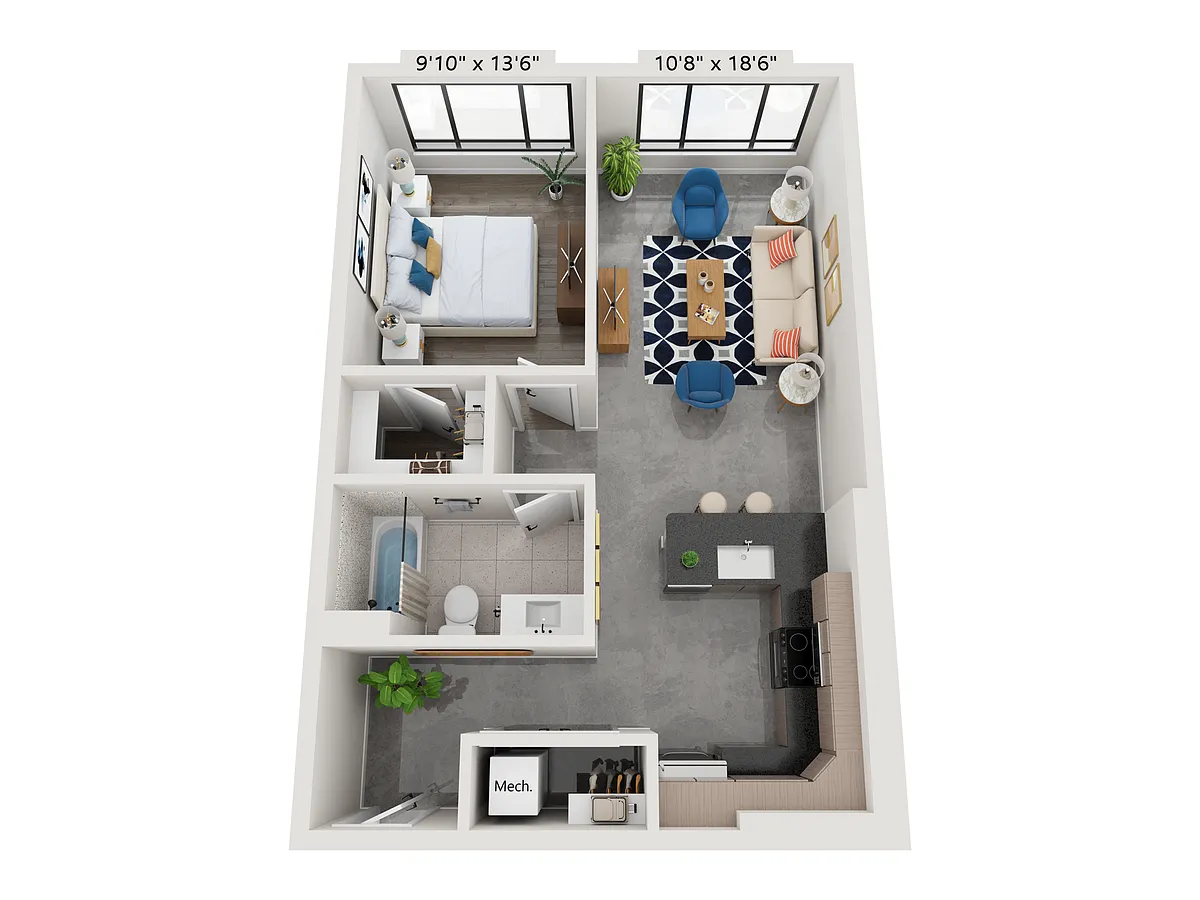 Floor plan The Chill