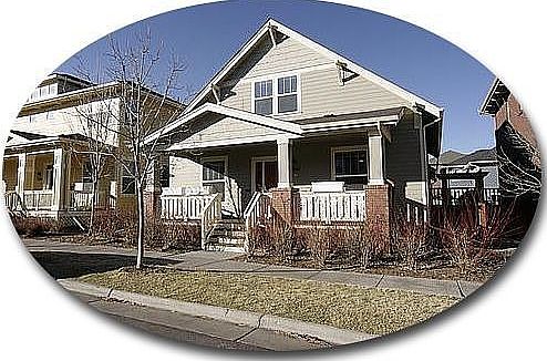 Built in 2003, this home is located in Bradburn, a pedestrian-friendly village