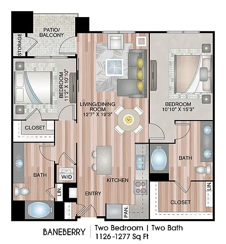Floor plan Baneberry