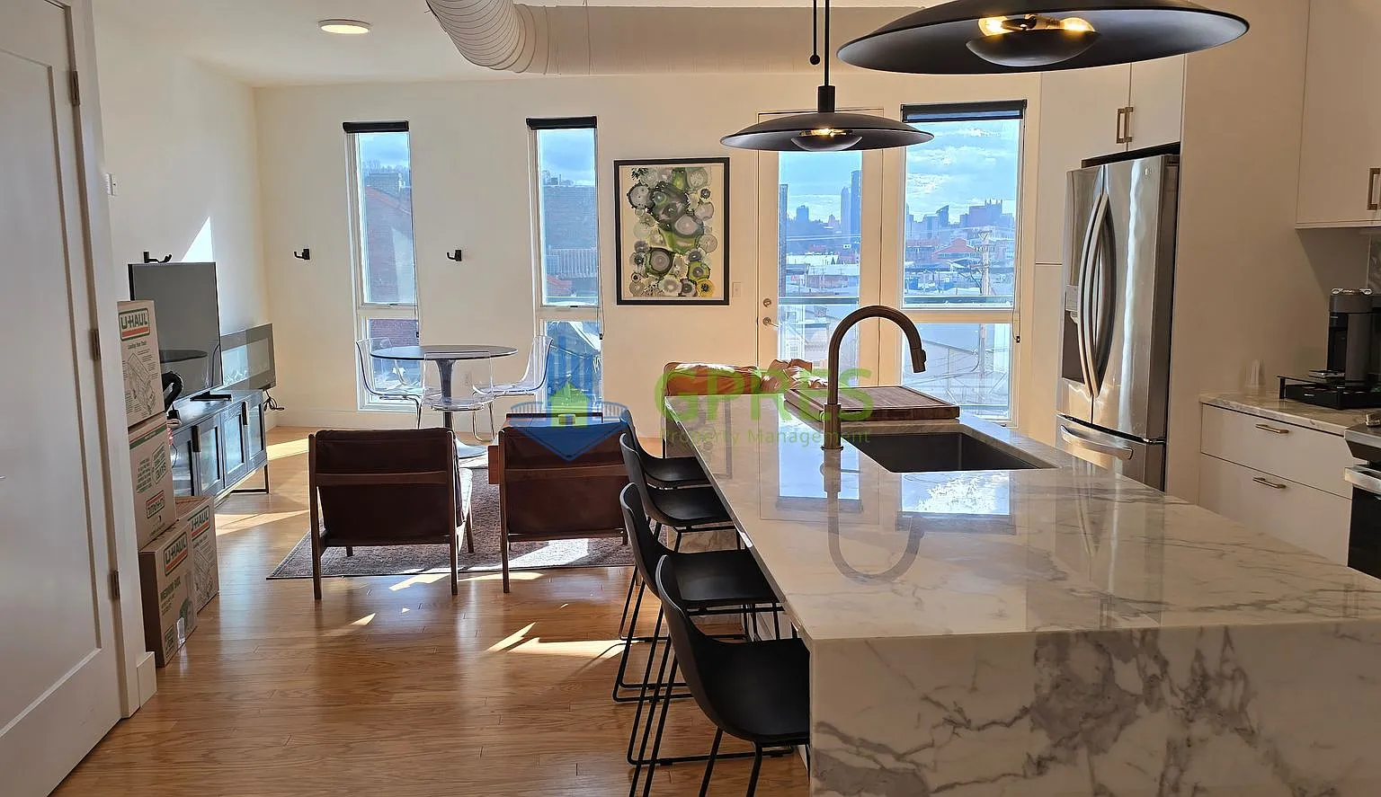 Lawrenceville 2BR/2BA Condo with, Private Balcony, In-Unit Laundry, Gym rooftop deck — Photo 3