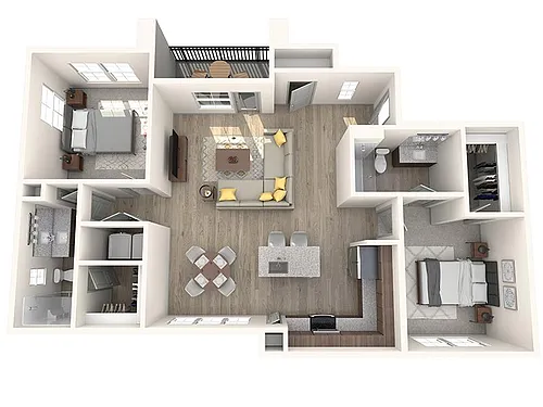 Floor plan B2