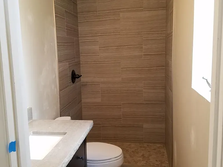 New Master Shower