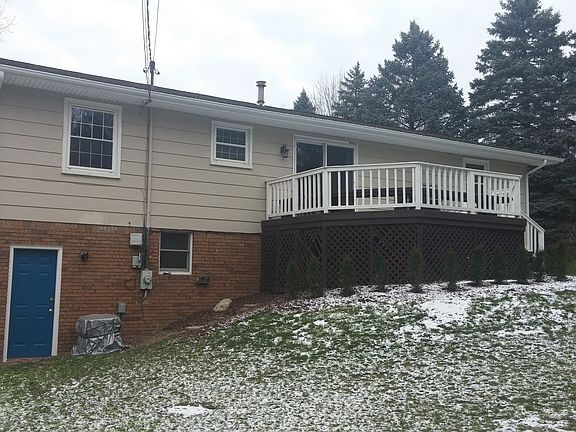 Bacl of house and deck