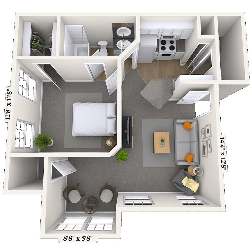 Floor plan The Barclay