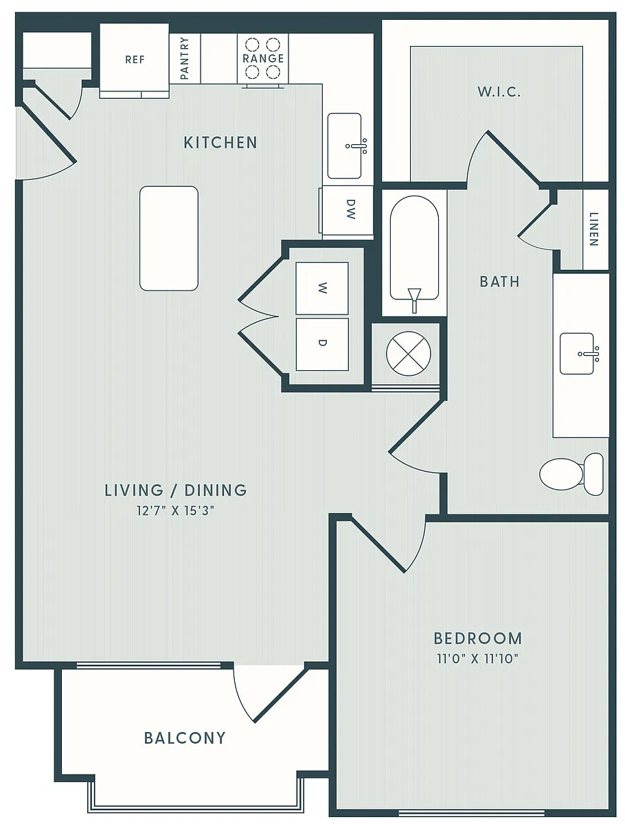 Floor plan A1HC
