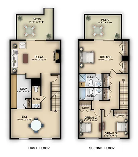 Floor plan 3X25 B