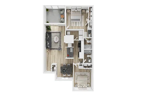 Floor plan B1