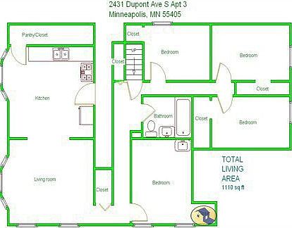 Apt3 floorplan (2nd floor)