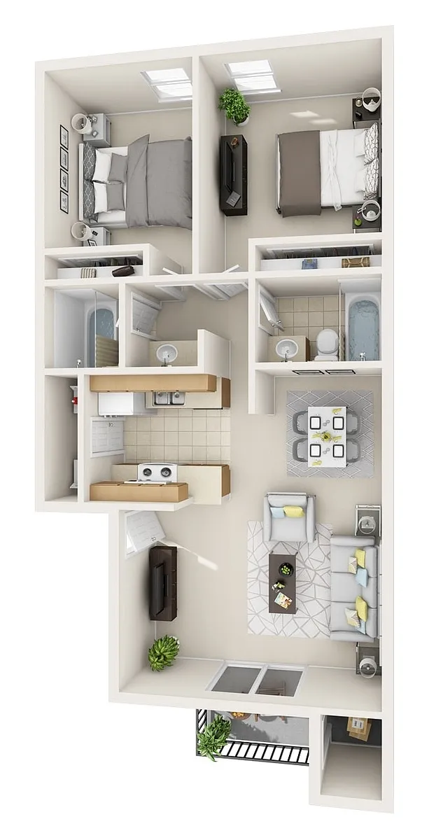 Floor plan Bernoulli