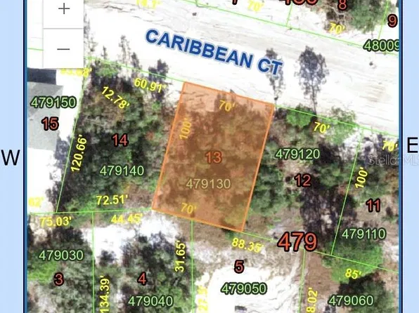 410 CARIBBEAN COURT LOT 13, POINCIANA, FL 34759