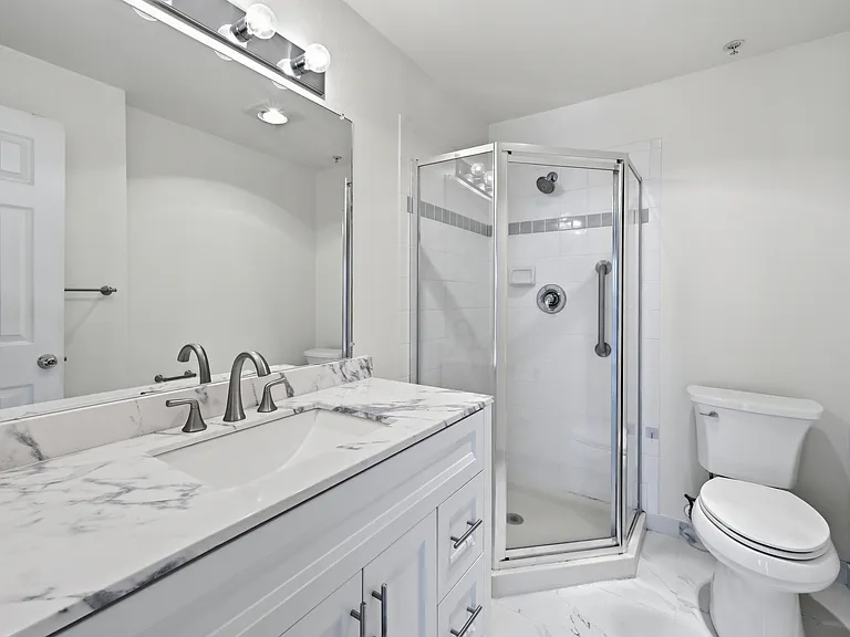 Updated primary bathroom