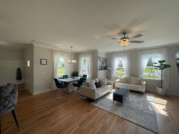 living area and dinning