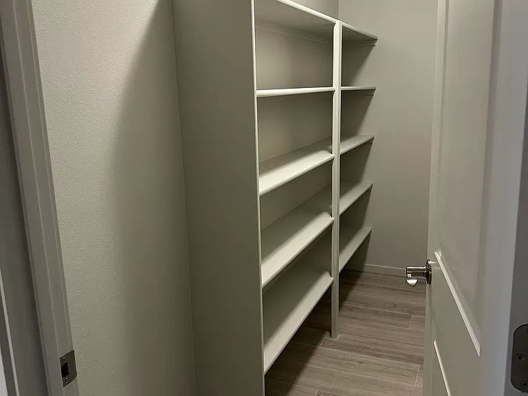 Large walk-in pantry.