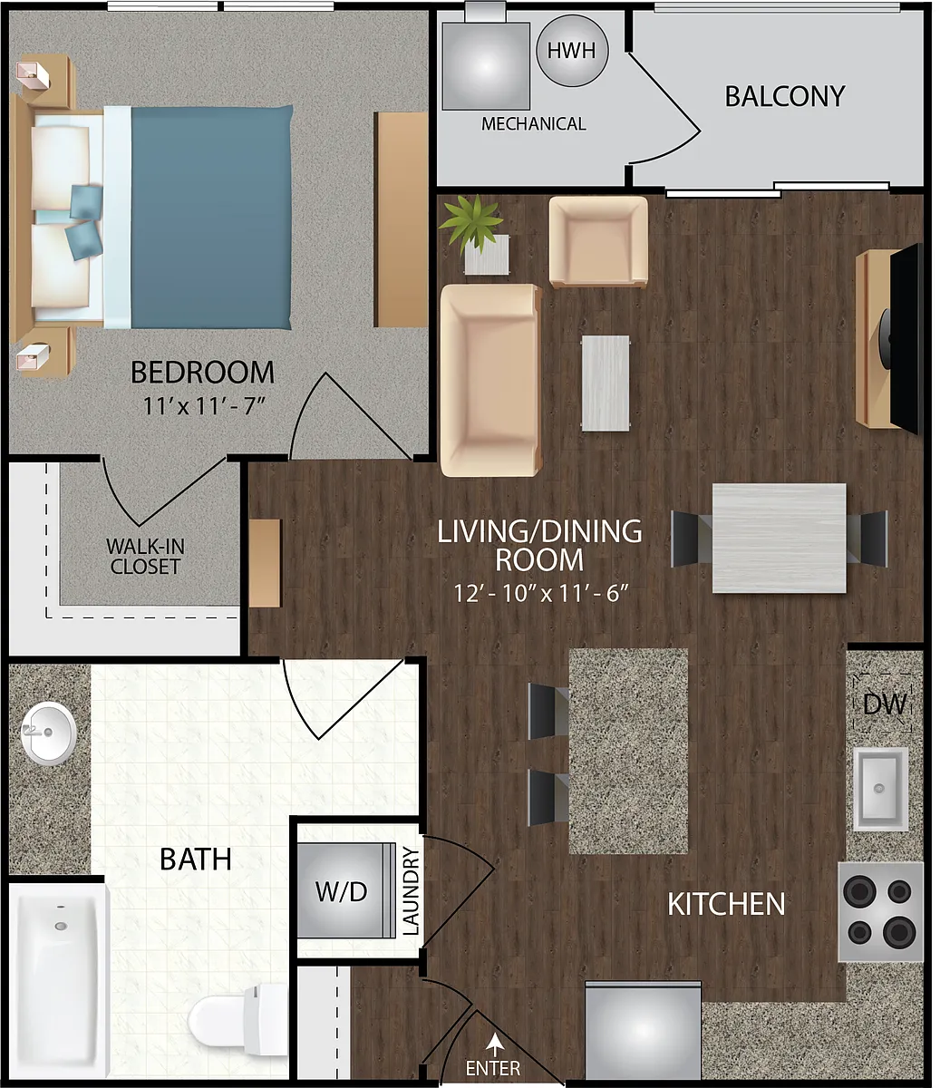 Floor plan Trotter