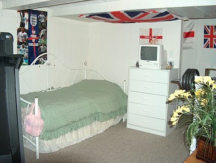 Basement Sleeping area