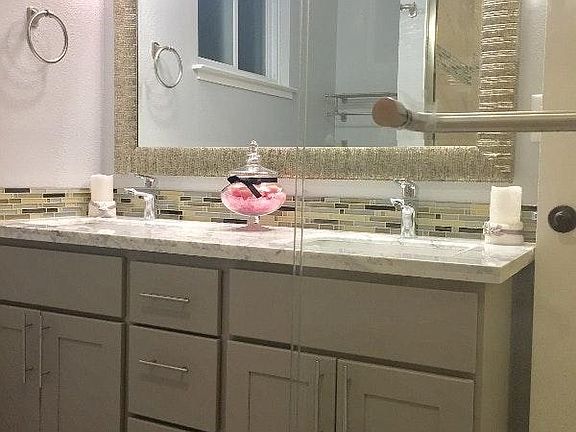 Modern double vanities