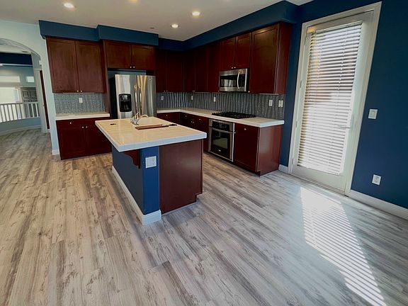 Modern Kitchen with stainless steel appliances