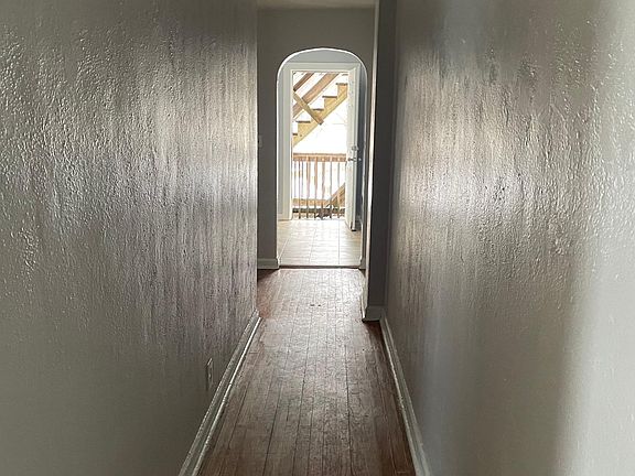 Hallway - back door entrance to back deck