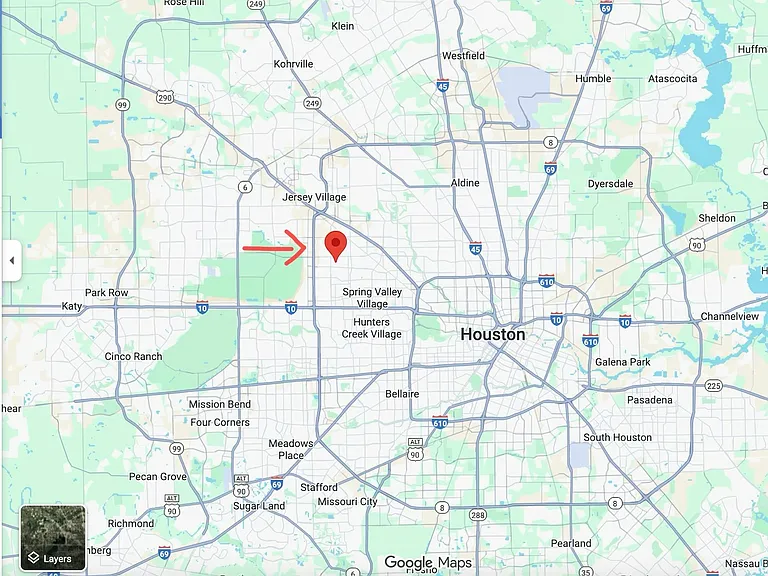 Map View of House Location