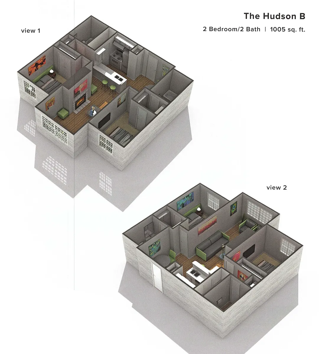 Floor plan The Hudson B