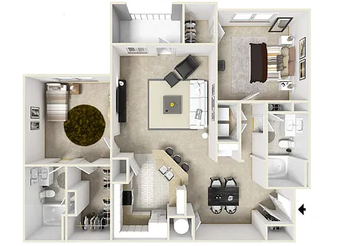 Floor plan The Georgia