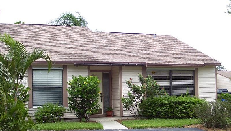 Front of Villa