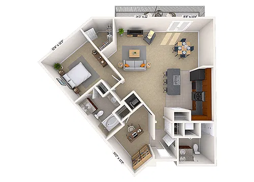 Floor plan Live Oak