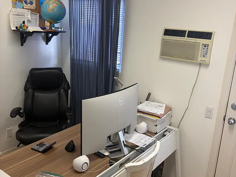 Separate office space with AC and its own private entrance.