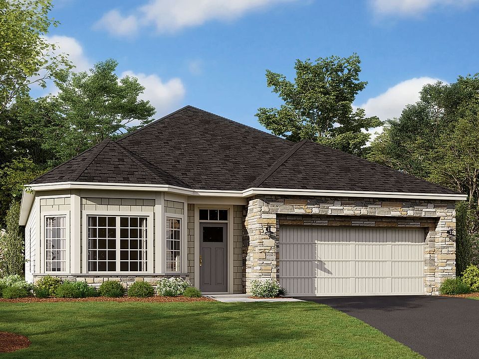 Cedarwood Elevation B - Stone