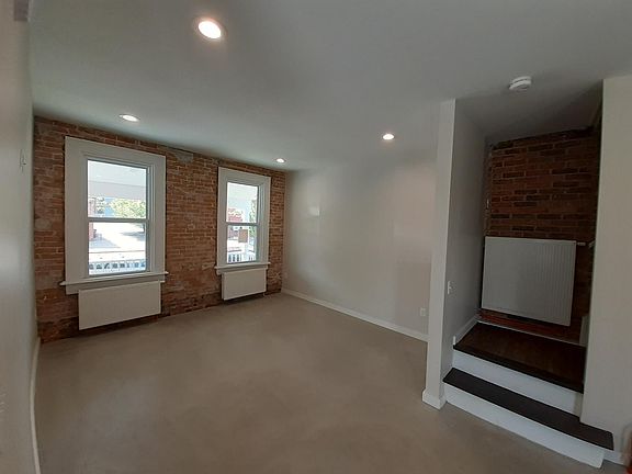 Living area with LED can lighting