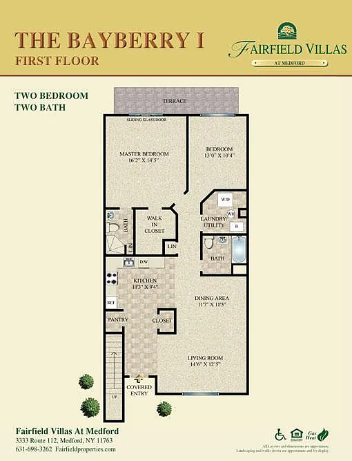 Floor plan The Bayberry I