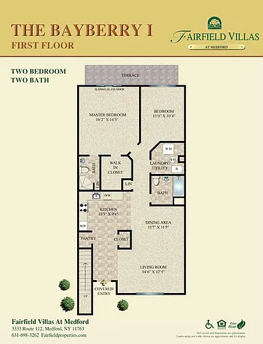 Floor plan The Bayberry I