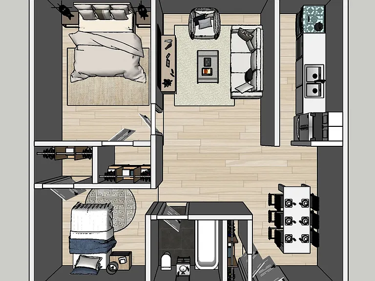 The Fern Flats - Newly Renovated in 2024 with in-unit Washer and Dryer! — Photo 1