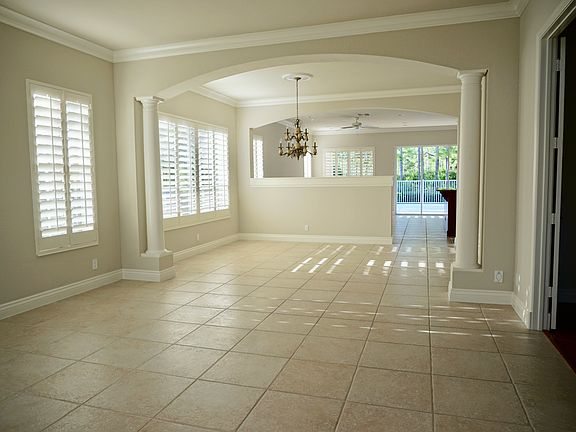 Inside from front door