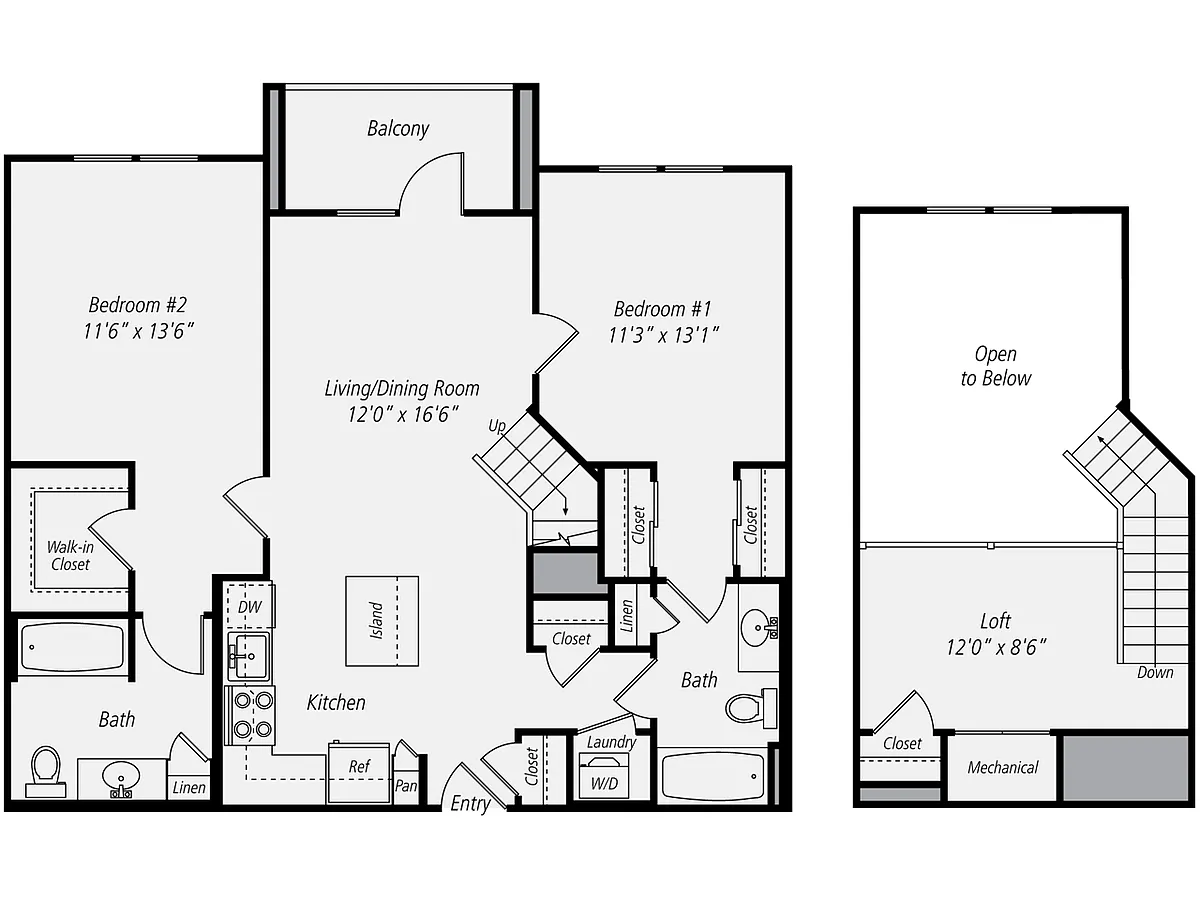 Floor plan B11 Loft