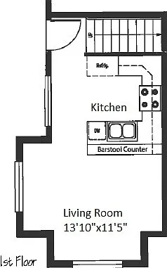 Unit #2 - 1st Floor Unit #2 - 1st Floor