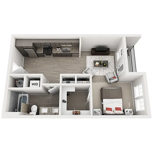 Floor plan S1-Studio