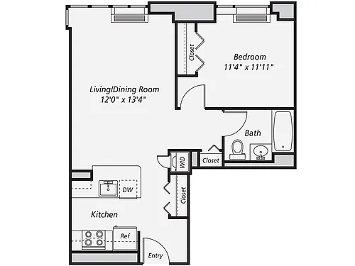 Floor plan A10