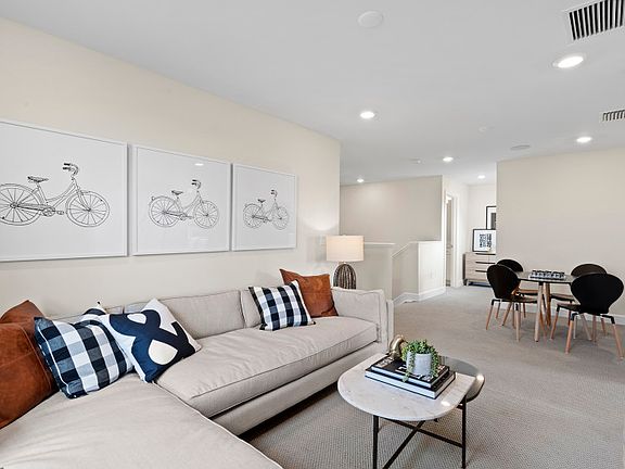 Loft space perfect space to entertain