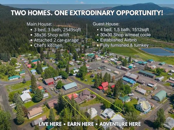 210 & 204 S 2nd St, Elk River, ID 83827