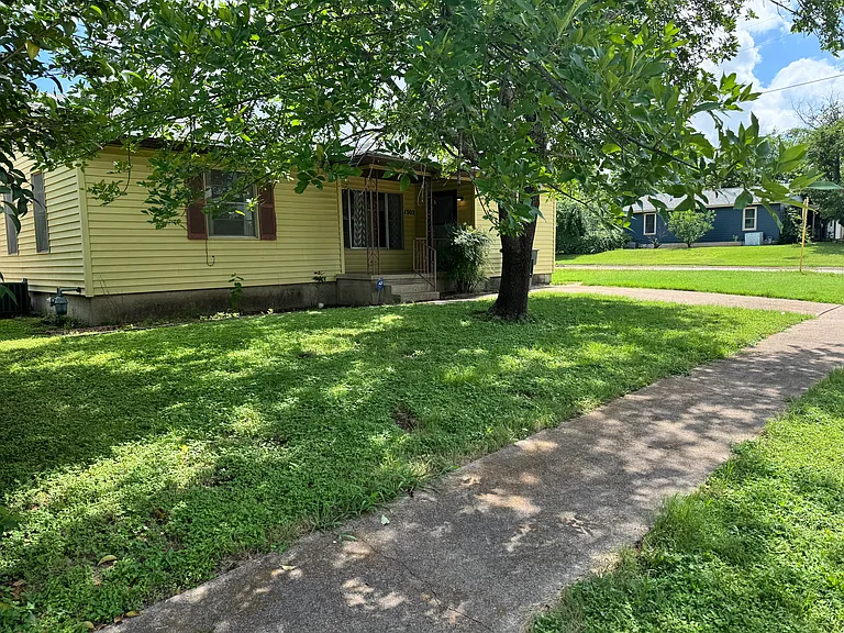 front of residence