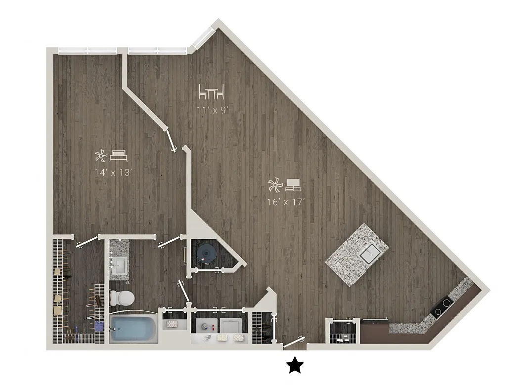 Floor plan A4