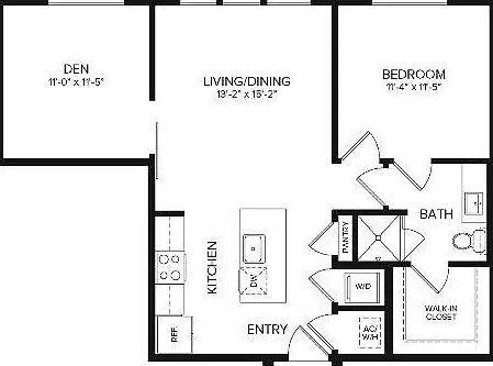 A3 | 1 bed 1 bath | 840 sq ft A3 | 1 bed 1 bath | 840 sq ft