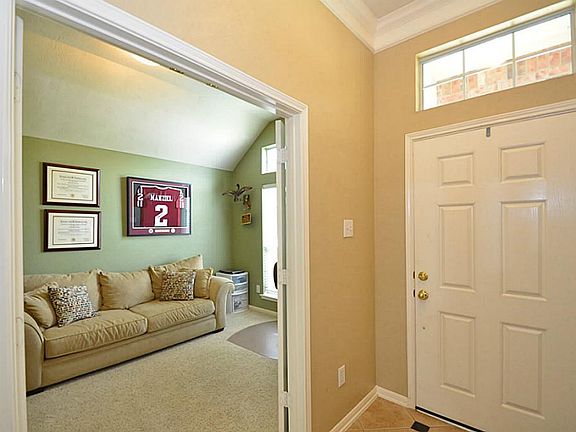 Great Study right off the entryway
