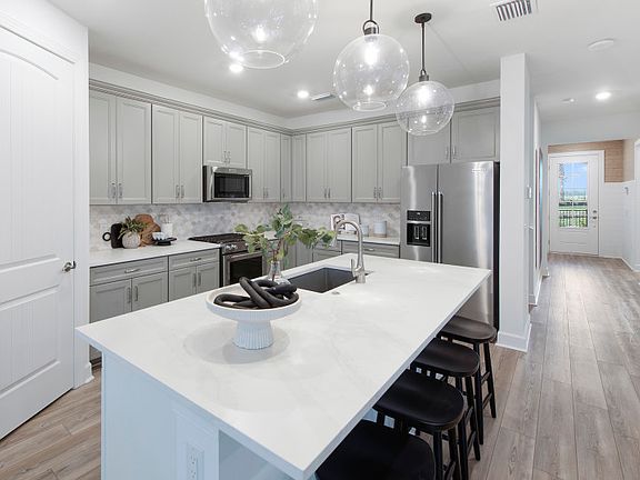 Bright and open kitchen