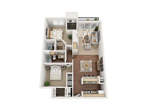 Floor plan B3